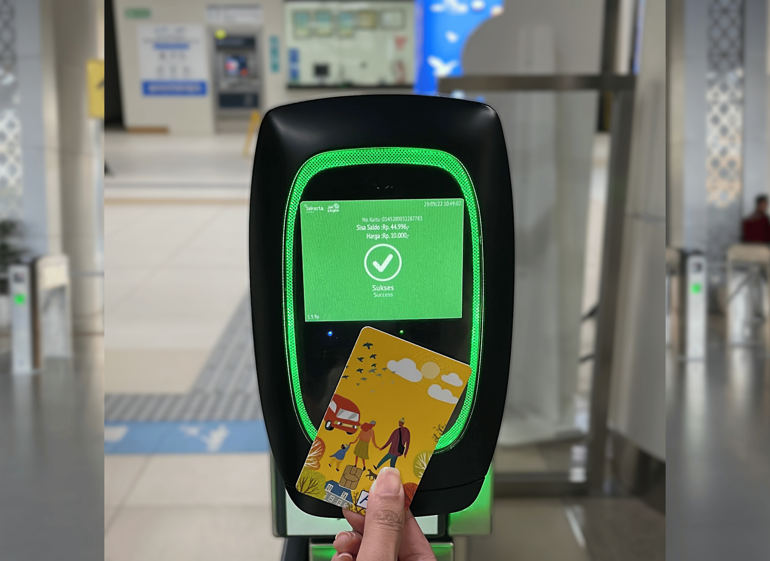 Sistem Tap Kartu JakLingko